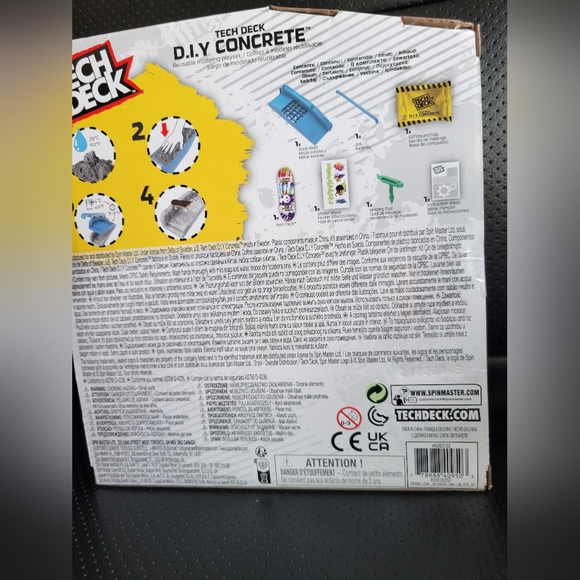 TECH DECK DIY Reusable Concrete Playset - Picture 3 of 7